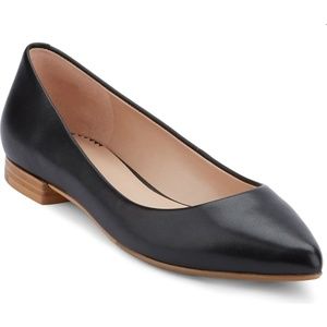 G.H Bass & Co Kayla Pointy Toe Flat Black 9.5